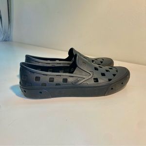 Vans Black Slip On TRK Shoes Size 9